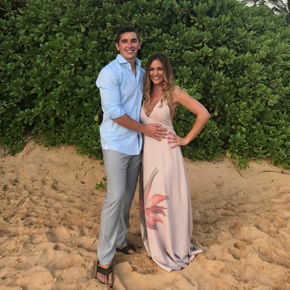 Lulu’s Medium long maxi flowy beach dress